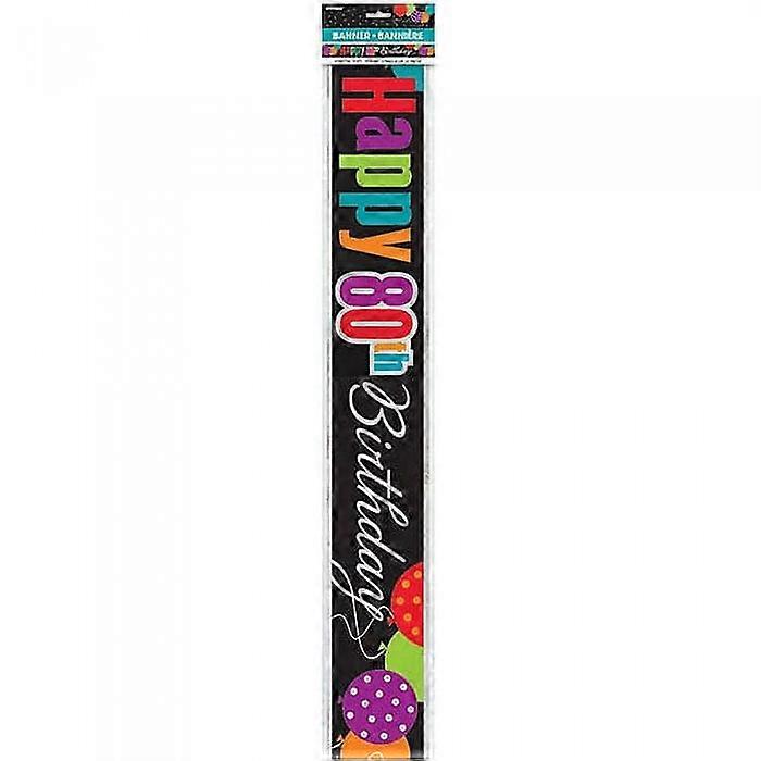 Unique Party Cheer 80th Banner