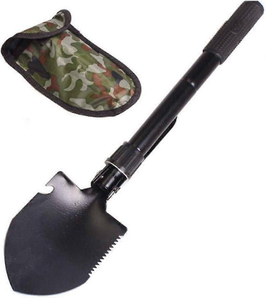Folding Shovel, Multitool, High-Carbon Steel Blade, Lightweight