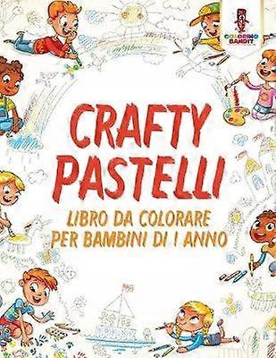 Crafty Pastelli Libro Da Colorare Per Bambini Di 1 Anno
