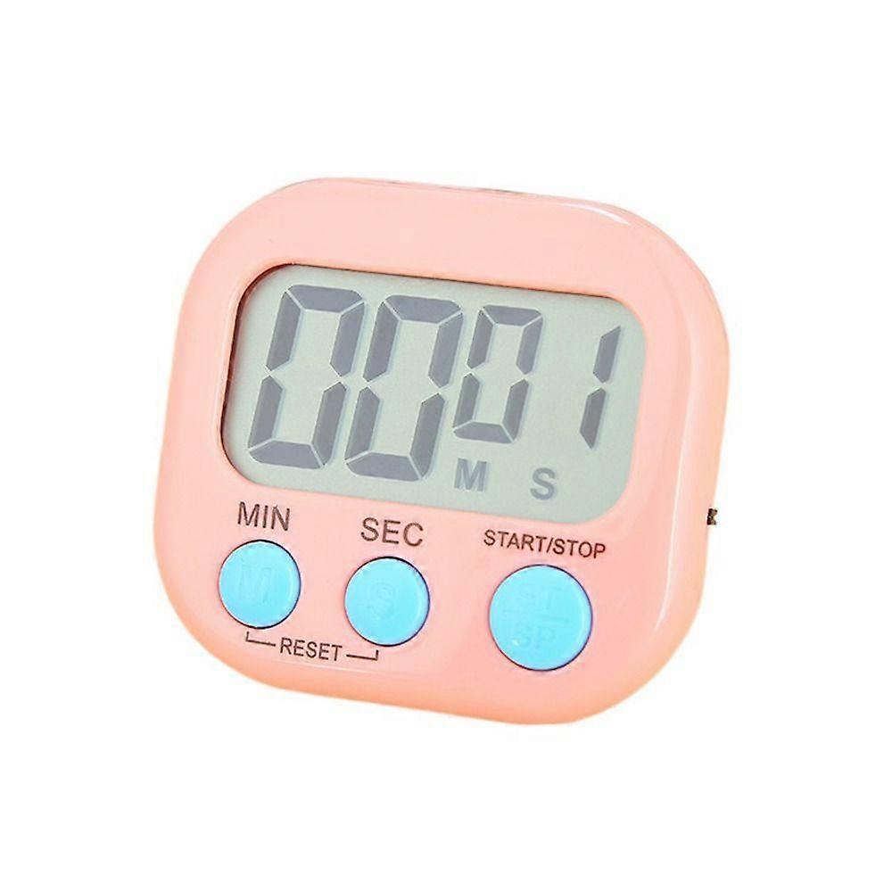 Plastics Kitchen Timer LCD Screen Display Stopwatch Countdown Timer Student Countdown Timer  Shower