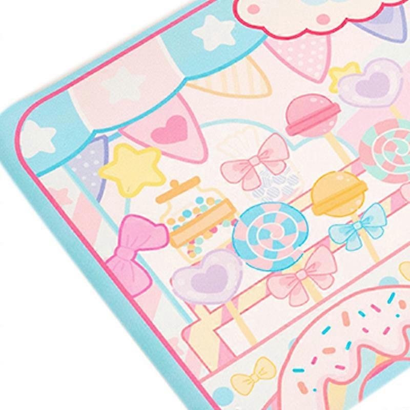 Desk Pad Mat Desk Mat Mouse Pad Cute Cartoon Prevent Slipping Waterproof Soft Artificial Leather Desk Protector