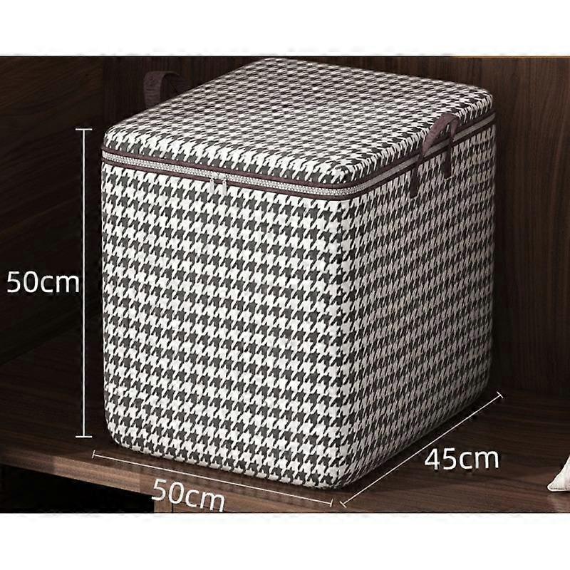 Houndstooth Storage Bags for Clothes and Blankets