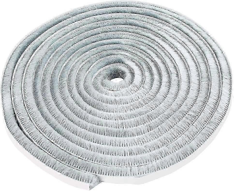 Seal Strip, 5M Anti-Draft Caulking Strip, Self-Adhesive Weather Stripping Seal for Door Window - Grey