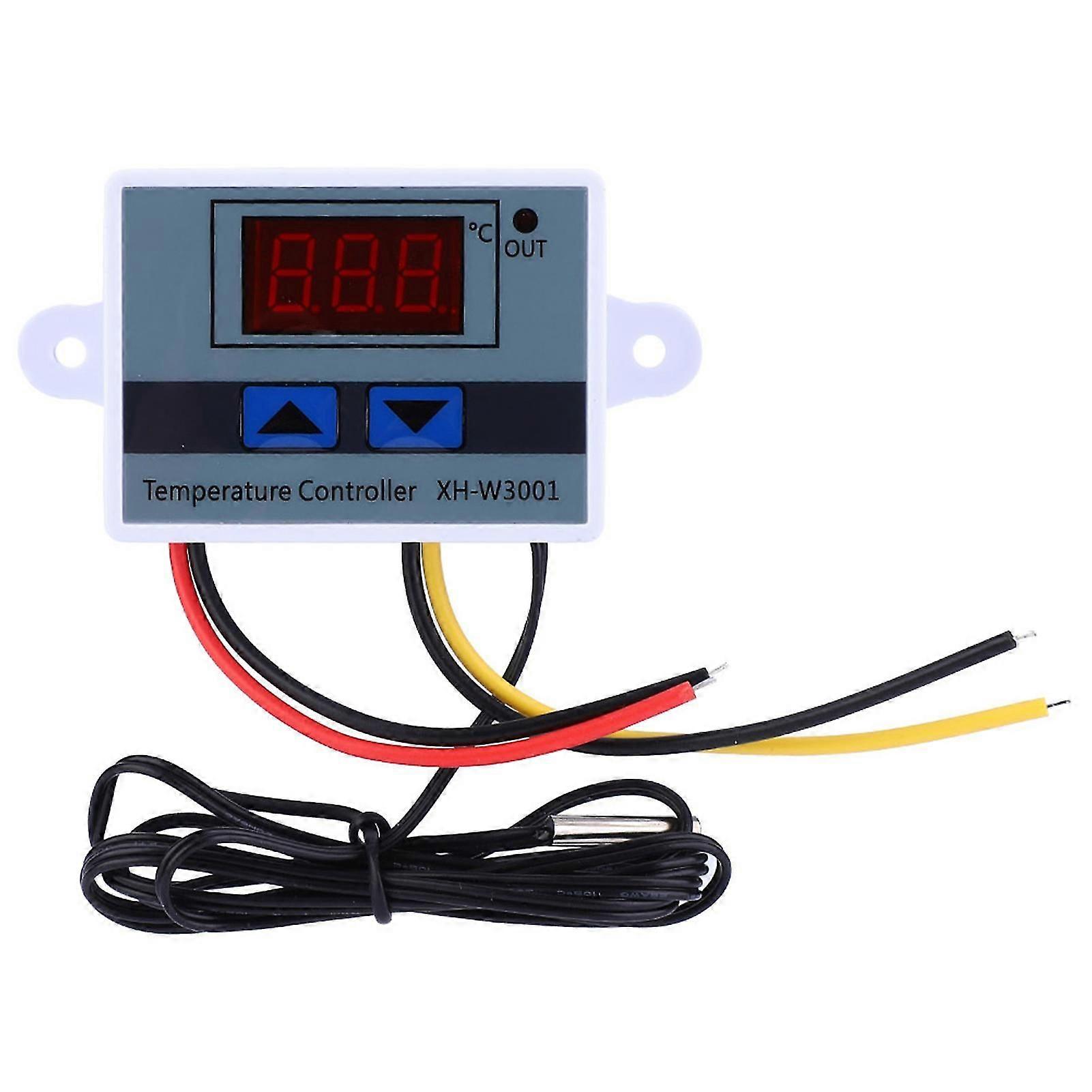 DC 12V 120W Digital Temperature Controller Thermostat Switch with Waterproof Sensor Probe