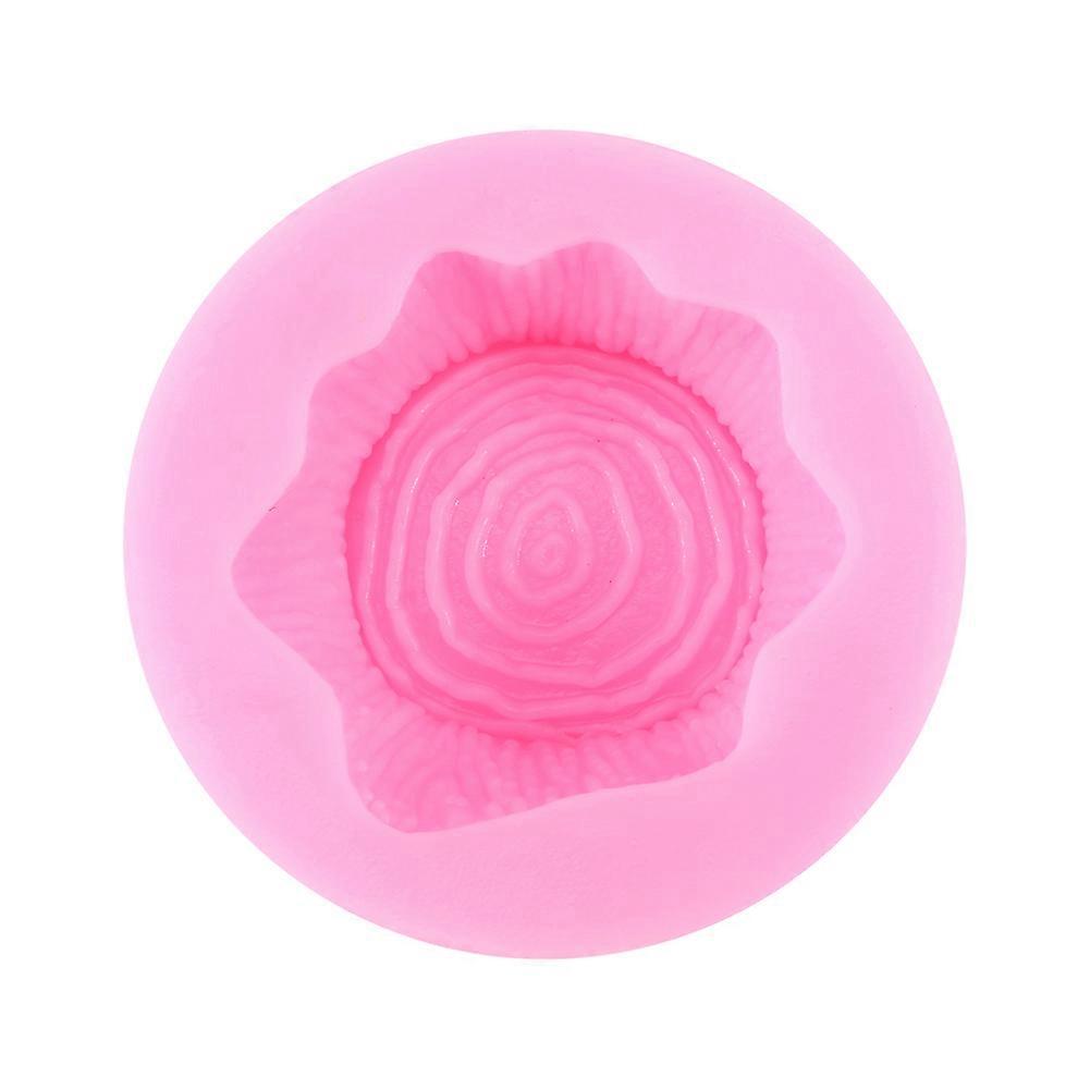 3D Silicone Stump Fondant Cake Mold for Chocolate and Sugarcraft Decorating, DIY Baking Tool for Cakes and Pastries