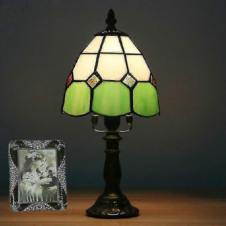 Vintage Church Gl Shade Table Lamp