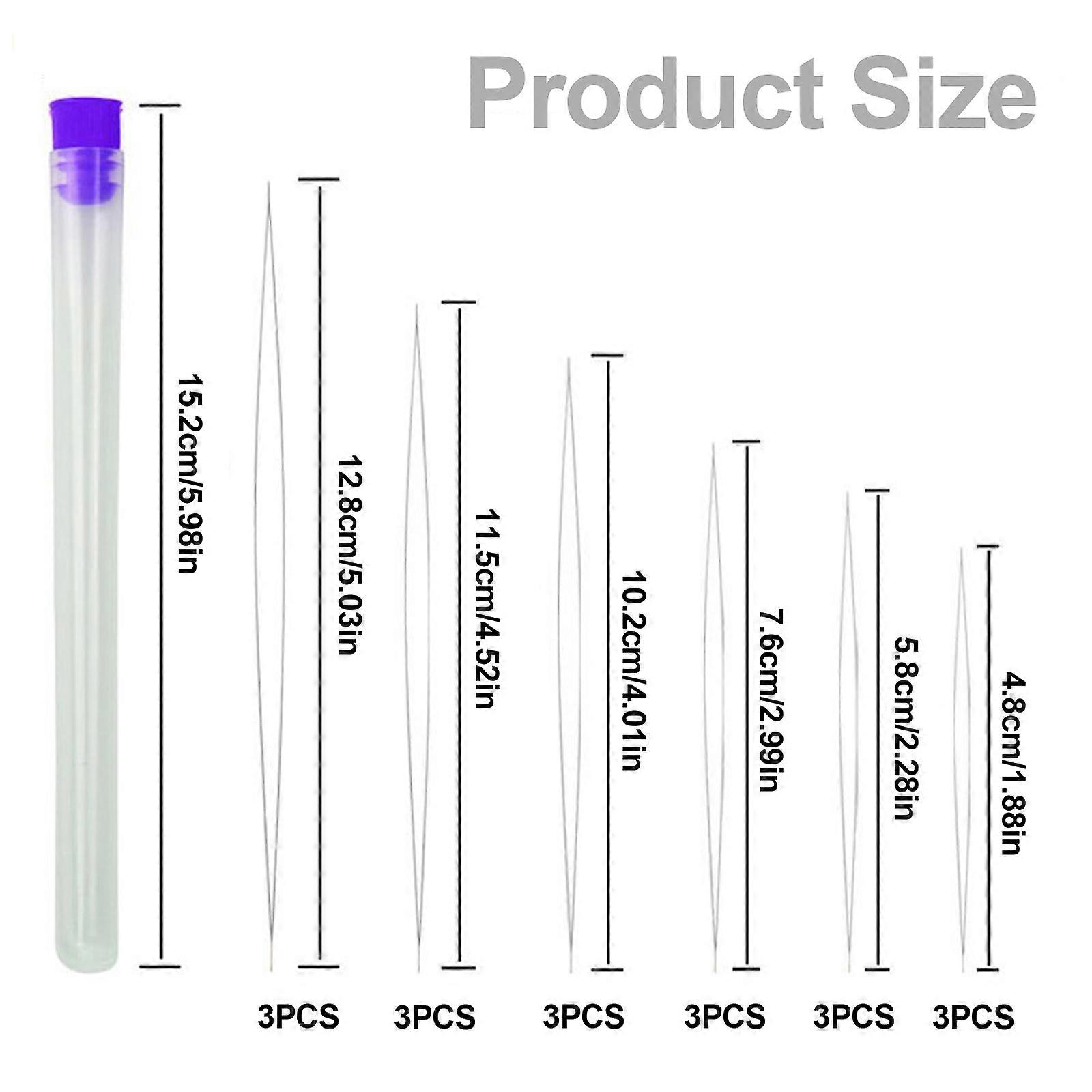 Metal Knitting Needles Set For Multifunctional Diy, Big Eye Design For Easy Threading And Long-Term Use, Wide Application For Various Threads And Diy