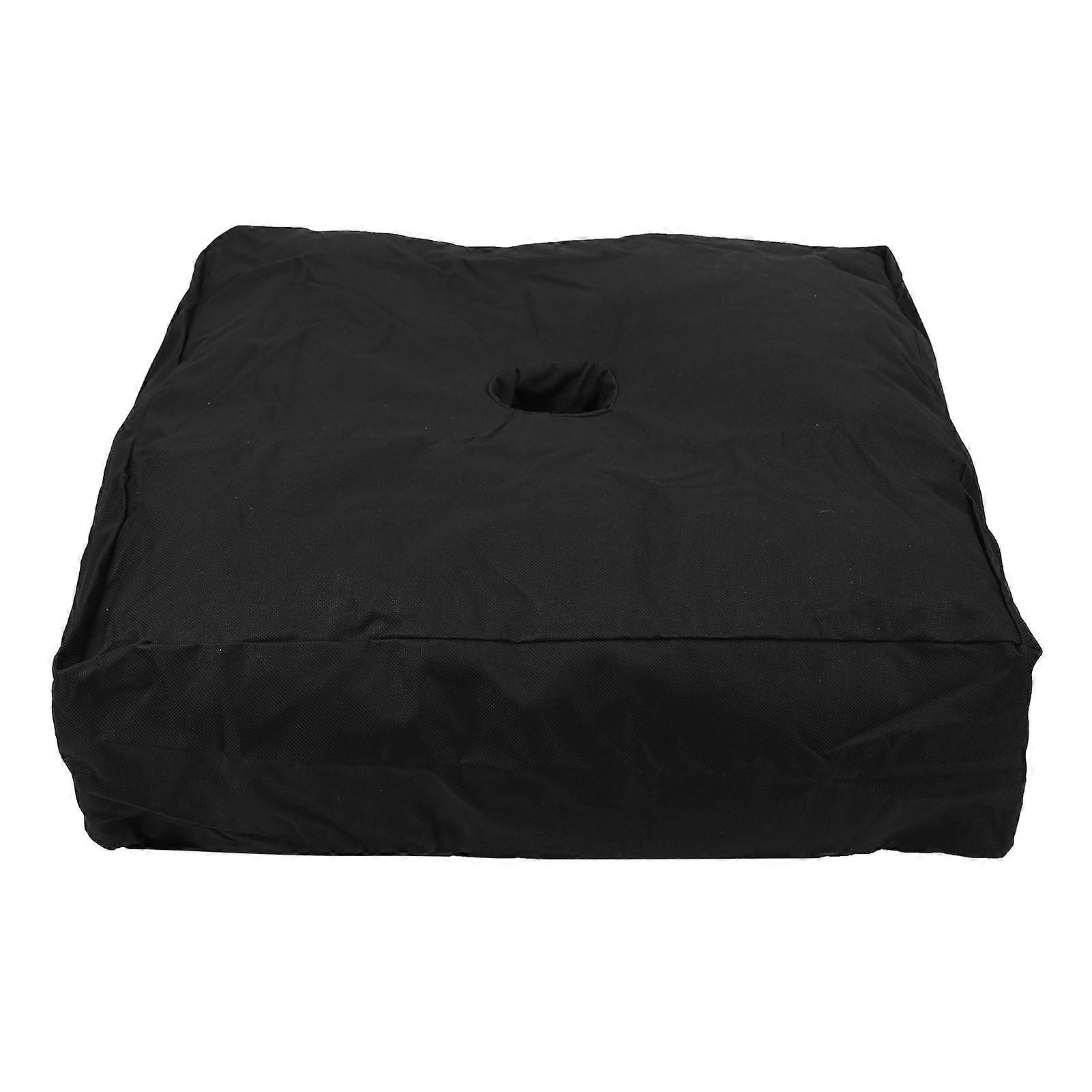 Sturdy Sandbag Base for Outdoor Umbrellas with Secure Fastener Cover