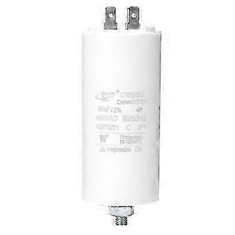 CBB60 450V 35uf Motor Start Run Capacitor with Screw Nut for Washing Machine