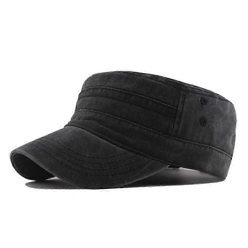 Adjustable Vintage Cadet Cap for Men