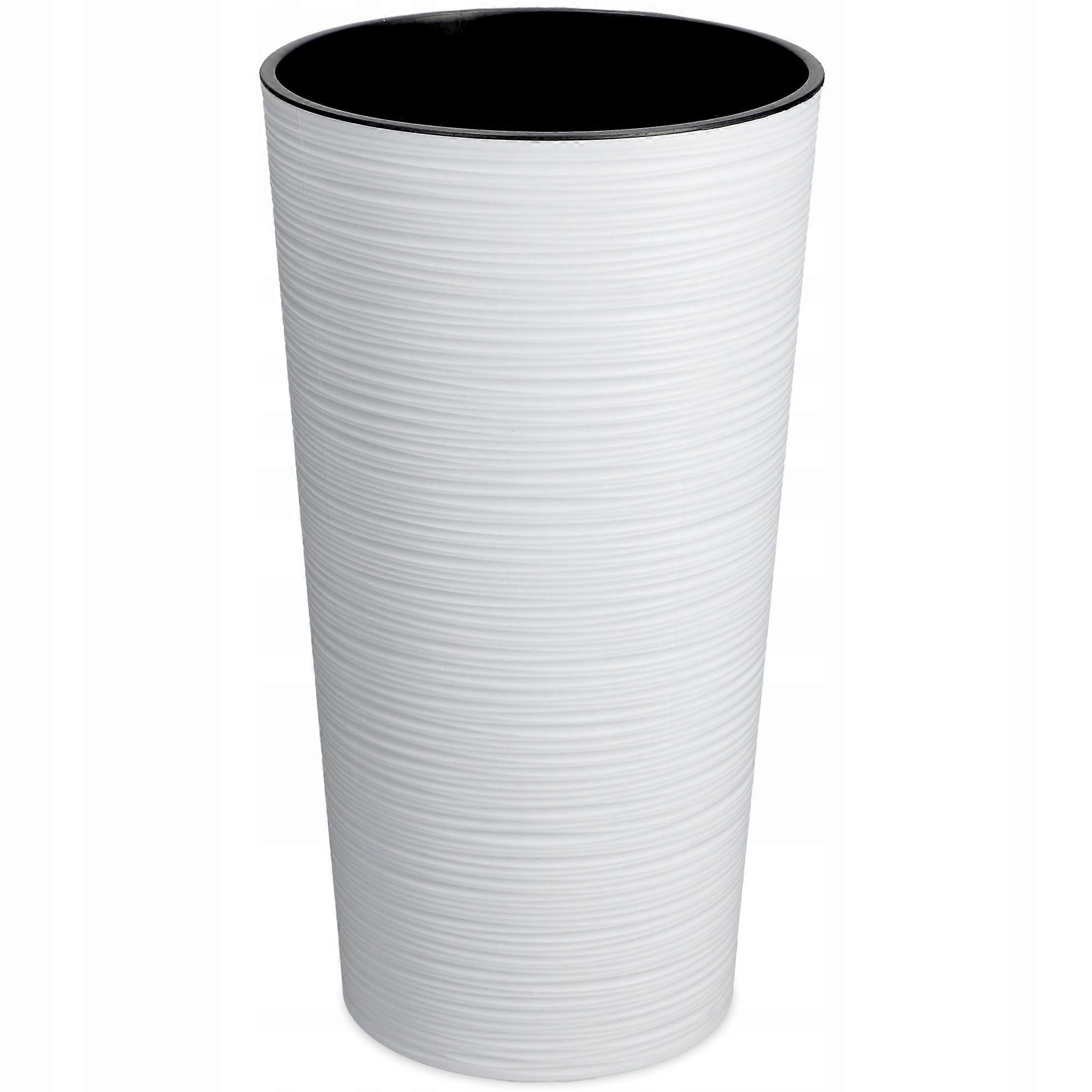KADAX bloempot plantenbak + inzet witte behuizing 19cm