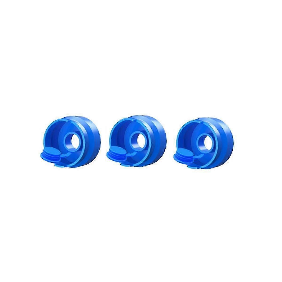 3 & 5 Gallon Water Jug Cap,Reusable Food Grade Silicone Replacement Cap Fits 55Mm Bottles 3PCS