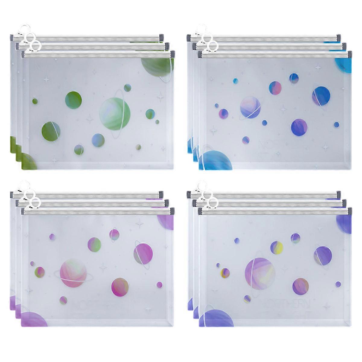 Plastic envelopes, letter size polyzip envelopes, extended zip folders for school and office supplies