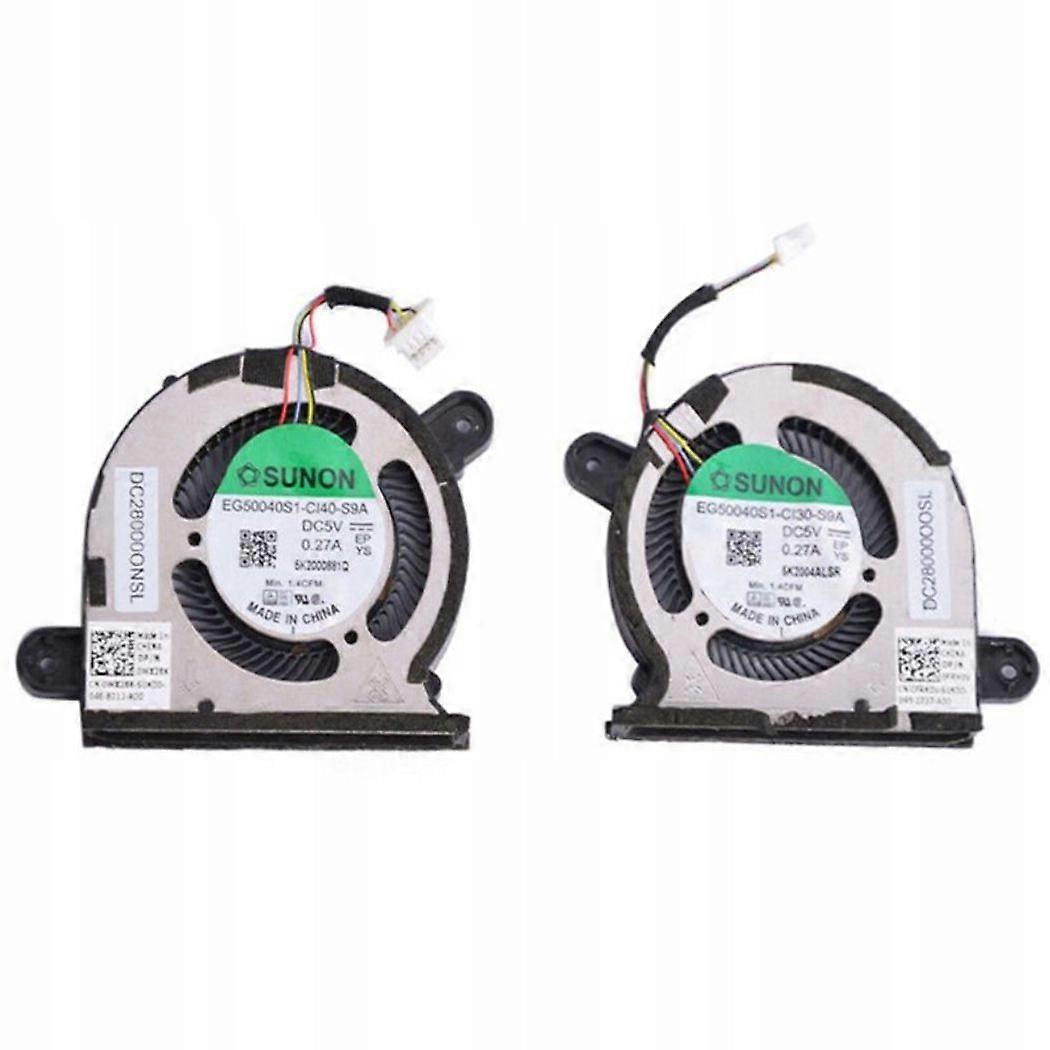 Cpu Gpu Laptop Cooling Fan For Xps 2020 13 9300 9310 0wx28k K Fan