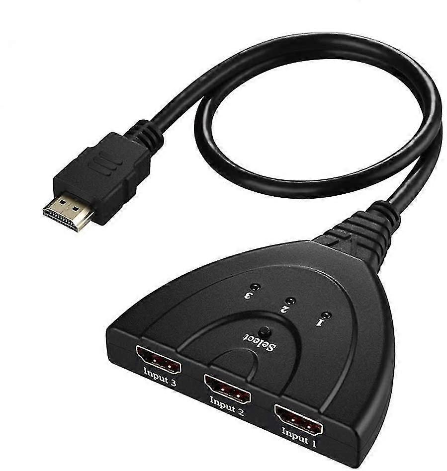 Hdmi Switch Hdmi Pigtail Switch Splitter 3 In 1 Out