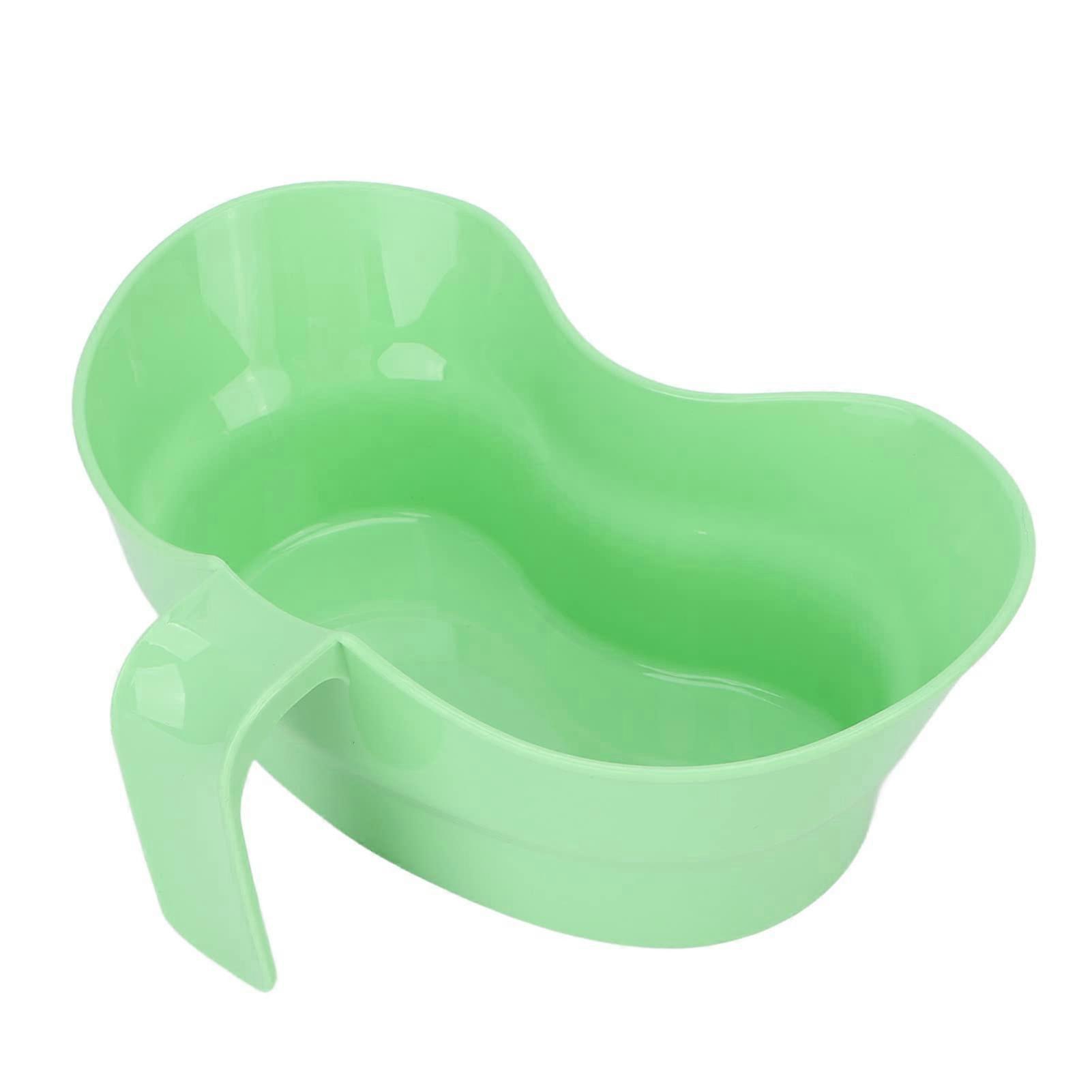 Burp Cup for Bedridden Patients, Reusable Plastic Toothbrush Rinse Bowl with Practical Handle for Seniors and Bedridden Patients, Easy to Clean