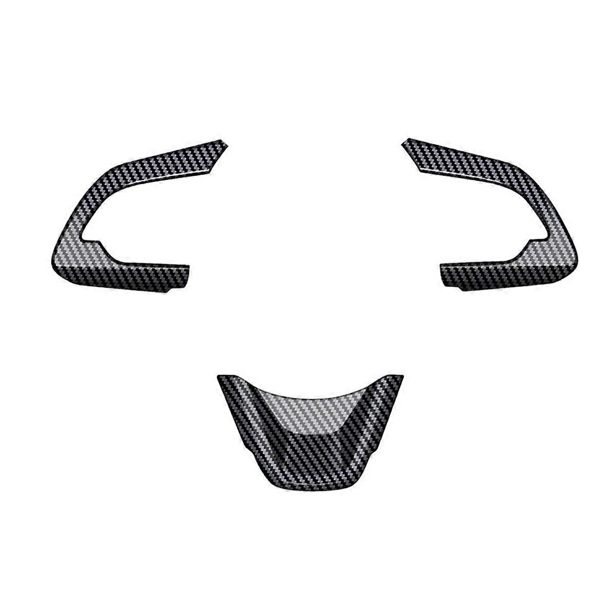 Car Steering Wheel Trim Sticker for Suzuki Swift 2024 Carbon Fiber