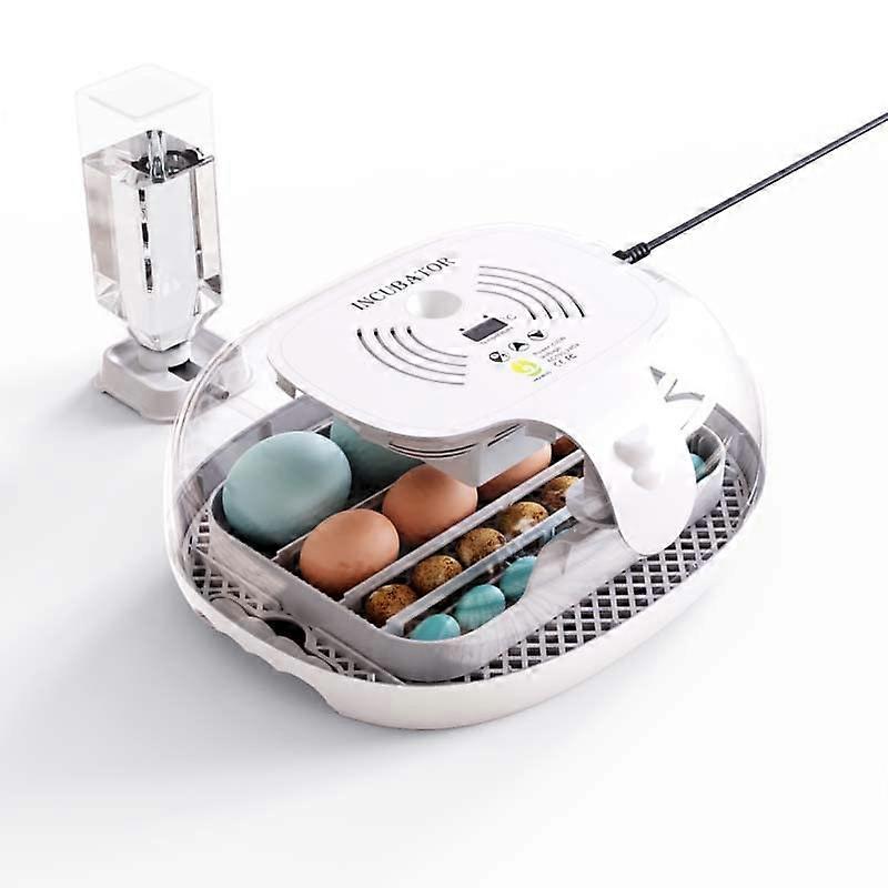 HOWOOIUA 16 Egg Incubator  Automatic Egg Turner, Temperature Control, Builtin Candler, Auto Water Refill for Hatching Chicken Eggs