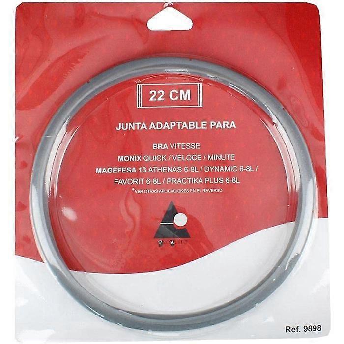 Junta de tapa - MAGEFESA - 22 cm - Roja - Compatible con varias marcas