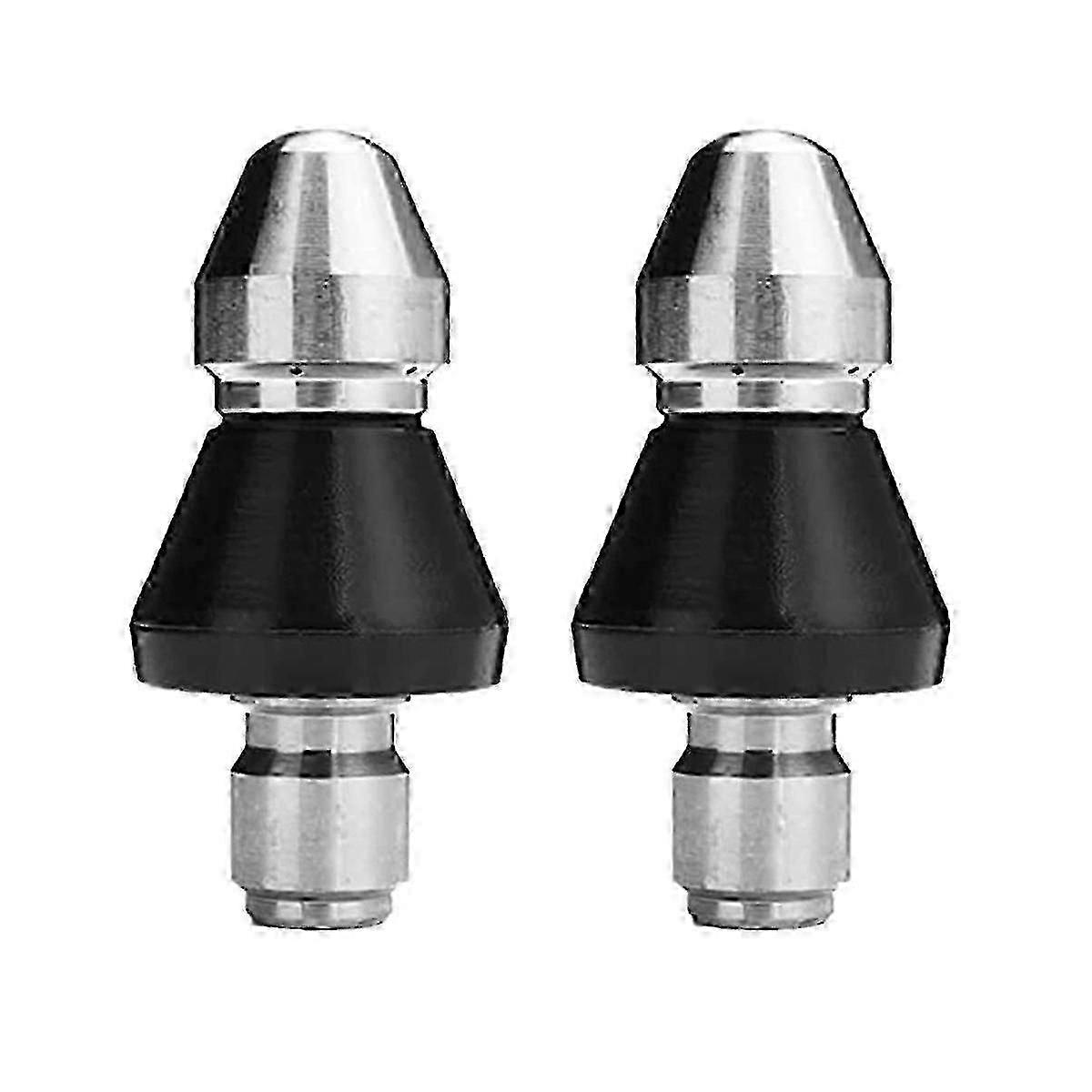 2pcs Sewer Jetter Nozzle 1/4" for Pressure Washer