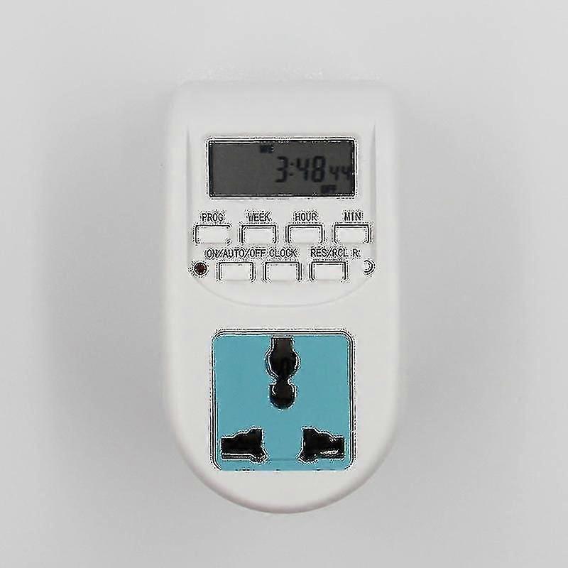Digital Energy Saving Timer Programmable Electronic Timer Plug Eu Display Jiujiuso