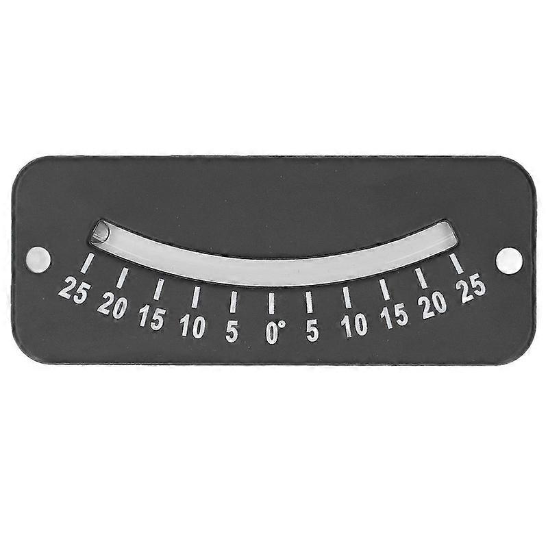25 Glass Tube Inclinometer Clear Scale ABS Mini Angle Inclinometer Horizontal Micro Angle Test--