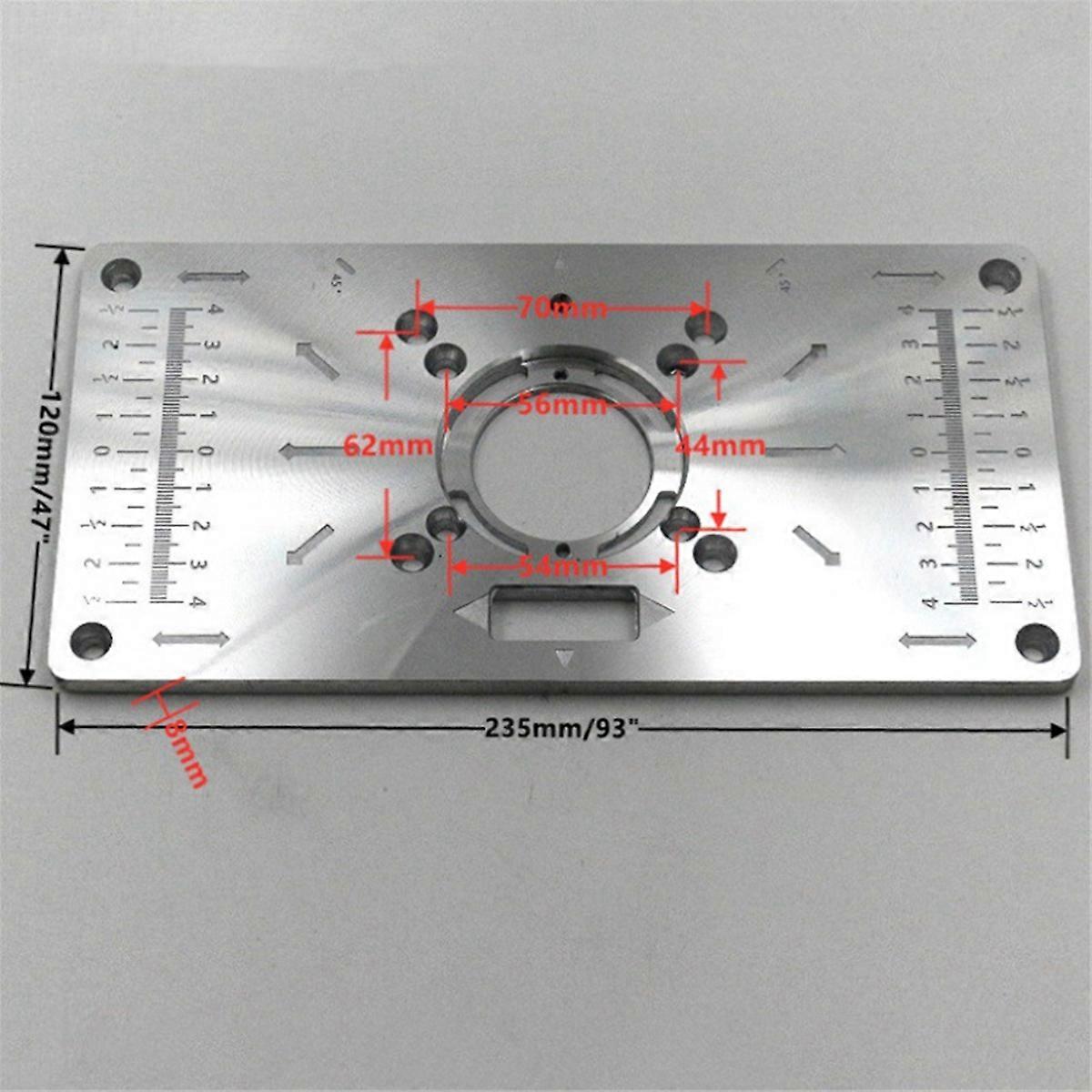 Router Table Flip Plate Router Table Insert Plate for Woodworking