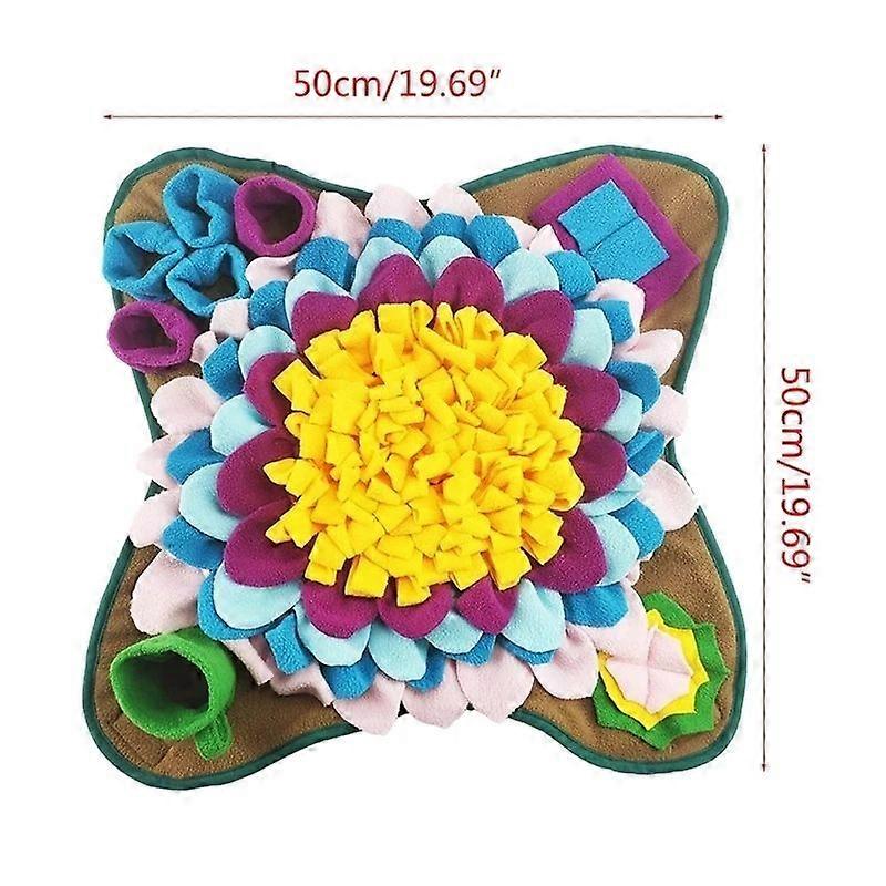 Pet Dog Snuffle Mat Nose Smell Training Sniffing Pad Dog Puzzle Toy Slow Feeding Bowl Food Dispenser Carpet Washable Dog toys