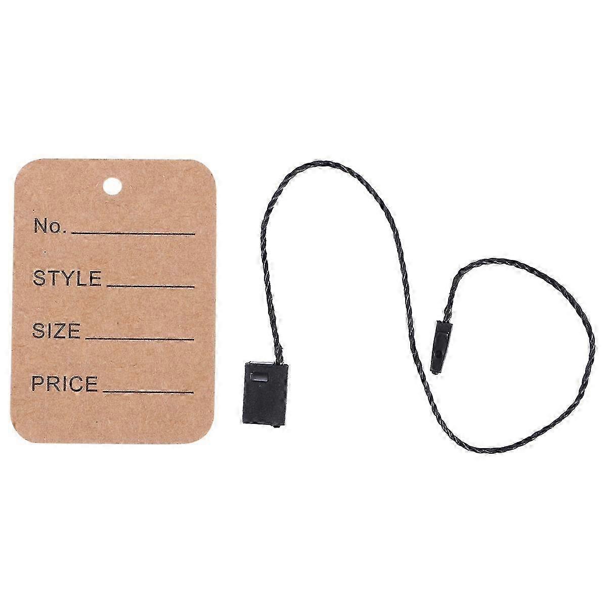 1000 Pieces Tags and Hang Tag String, Clothing Tags for Clothing Marking Tags Unstrung Tags Tags