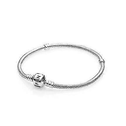 Classic Silver Base Bracelet 925 Diy Charms Bracelets (without Box)