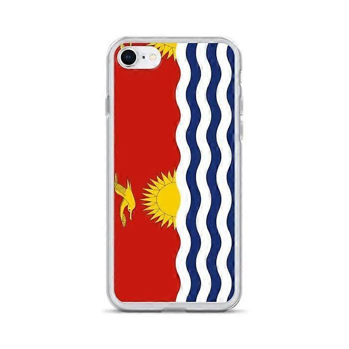 iPhone Case - Kiribati - Flag - Soft - Multicolored - Vertical Model