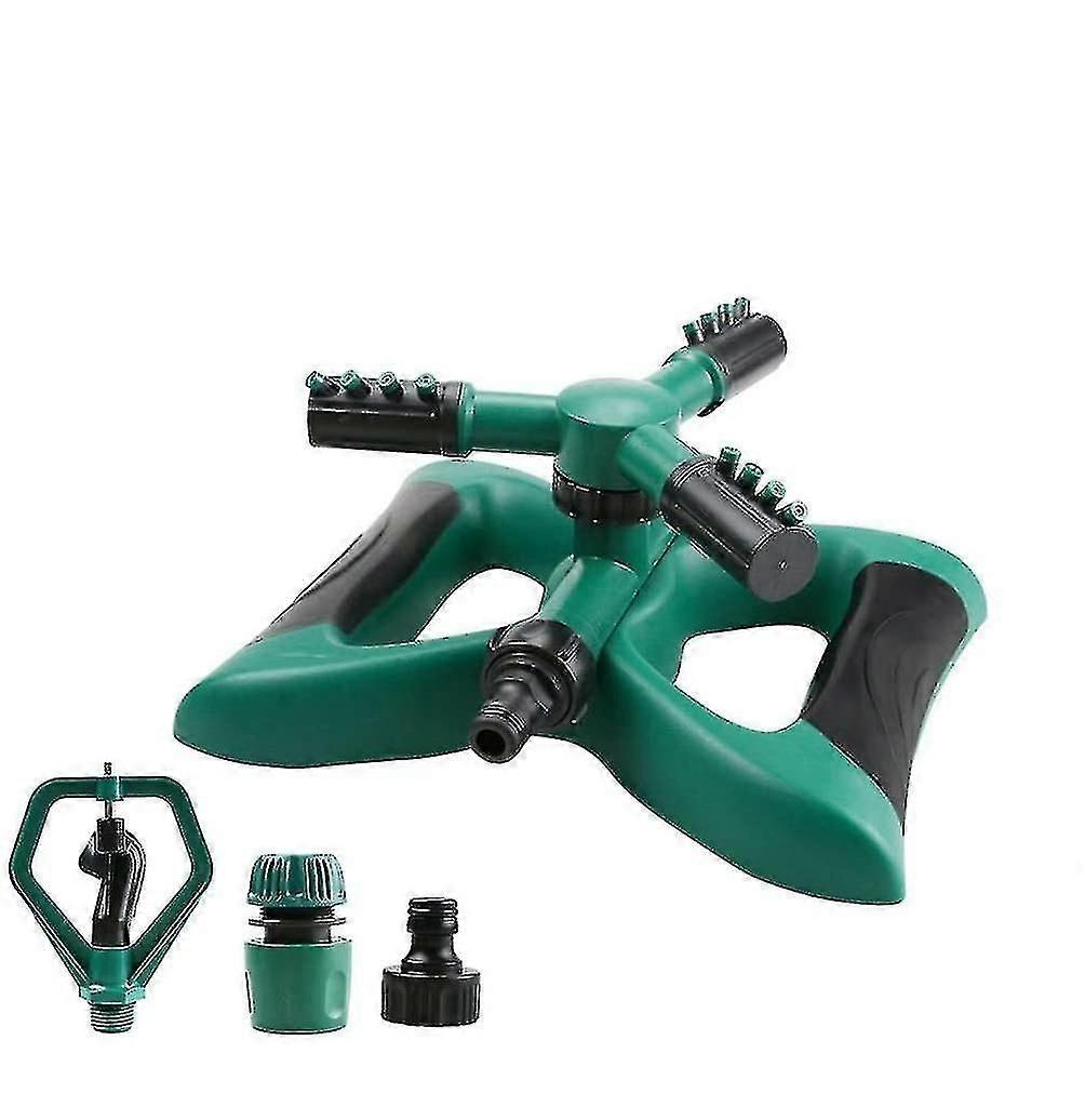 3 Arm 360-degree Rotating Lawn Sprinkler