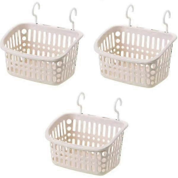 Large Plastic Hanging Storage Baskets for Laundry