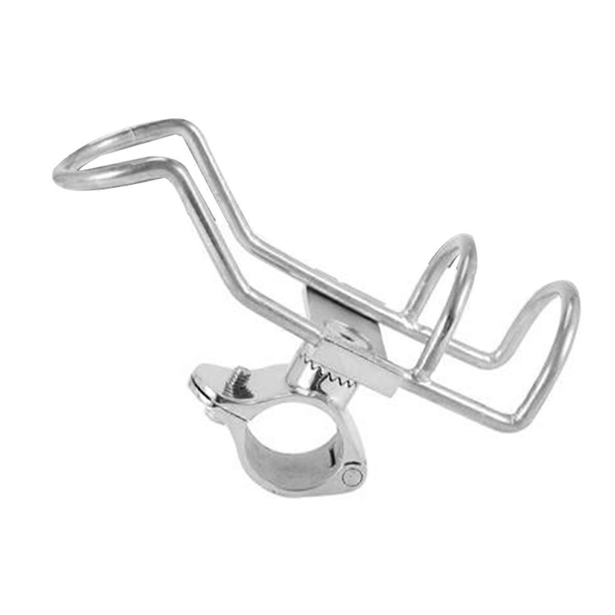316 Stainless Steel 25MM Hole Fishing Rod Rack Holder Pole Bracket Support Base Pole Clamp Boat Har