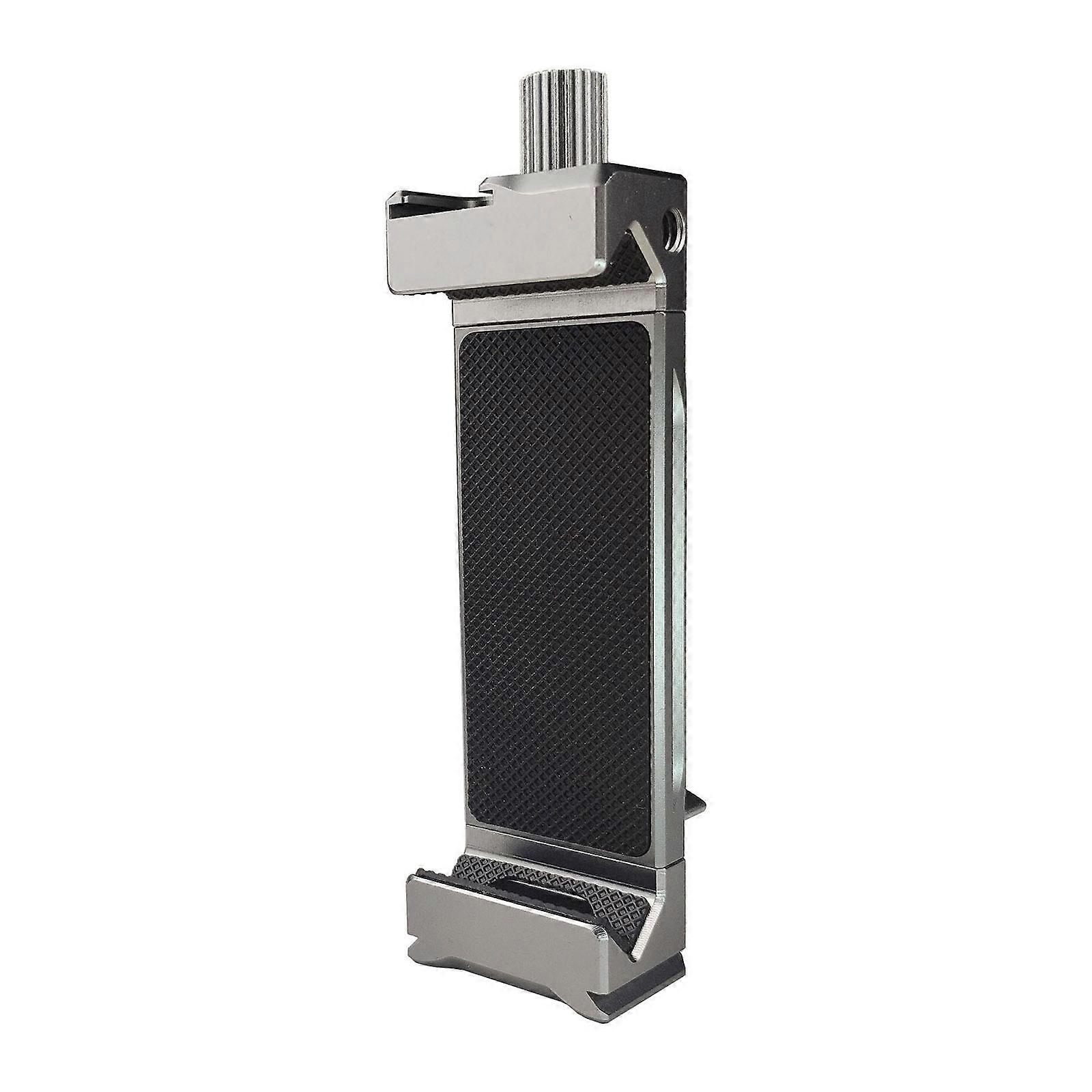 Aluminum Alloy Tablet Stand Mobile Phone Holder Clip Angle Height Adjustable 360°Rotation for 4-13 '' Phone Pad
