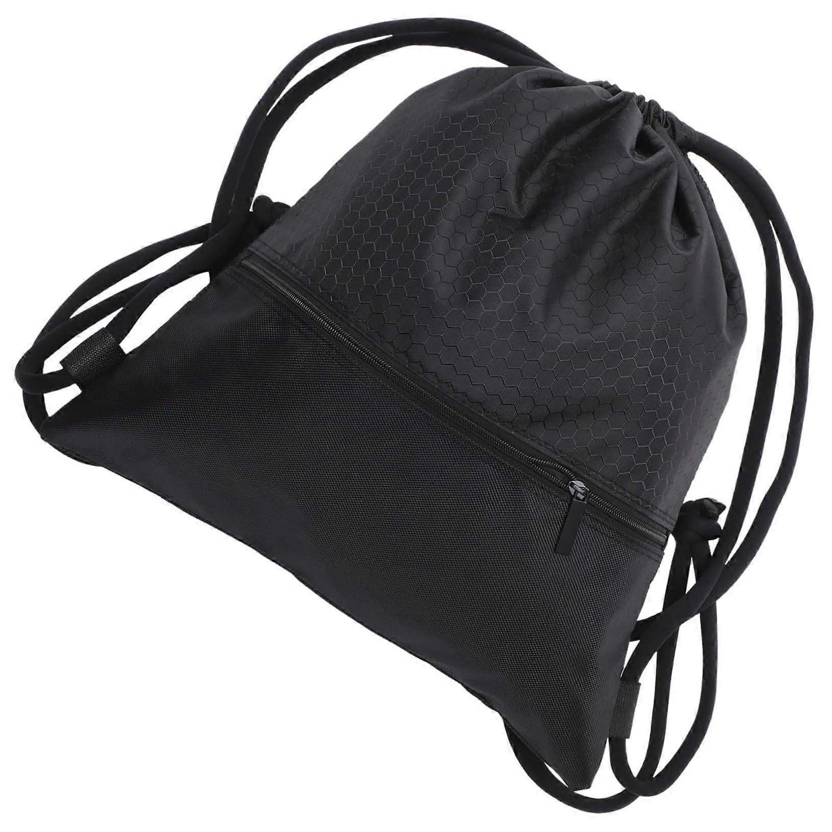 Black Ball Bag Black Backpack Basketball Bag for Men Training Backpack