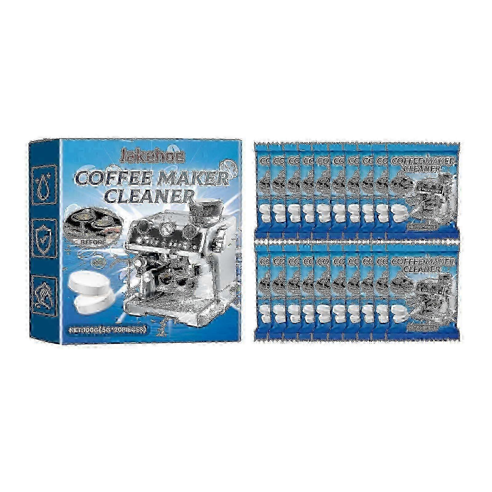 Coffee machine cleaning tablets Coffee machine brewer filter screen stubborn dirt stains scale cleaning tablets