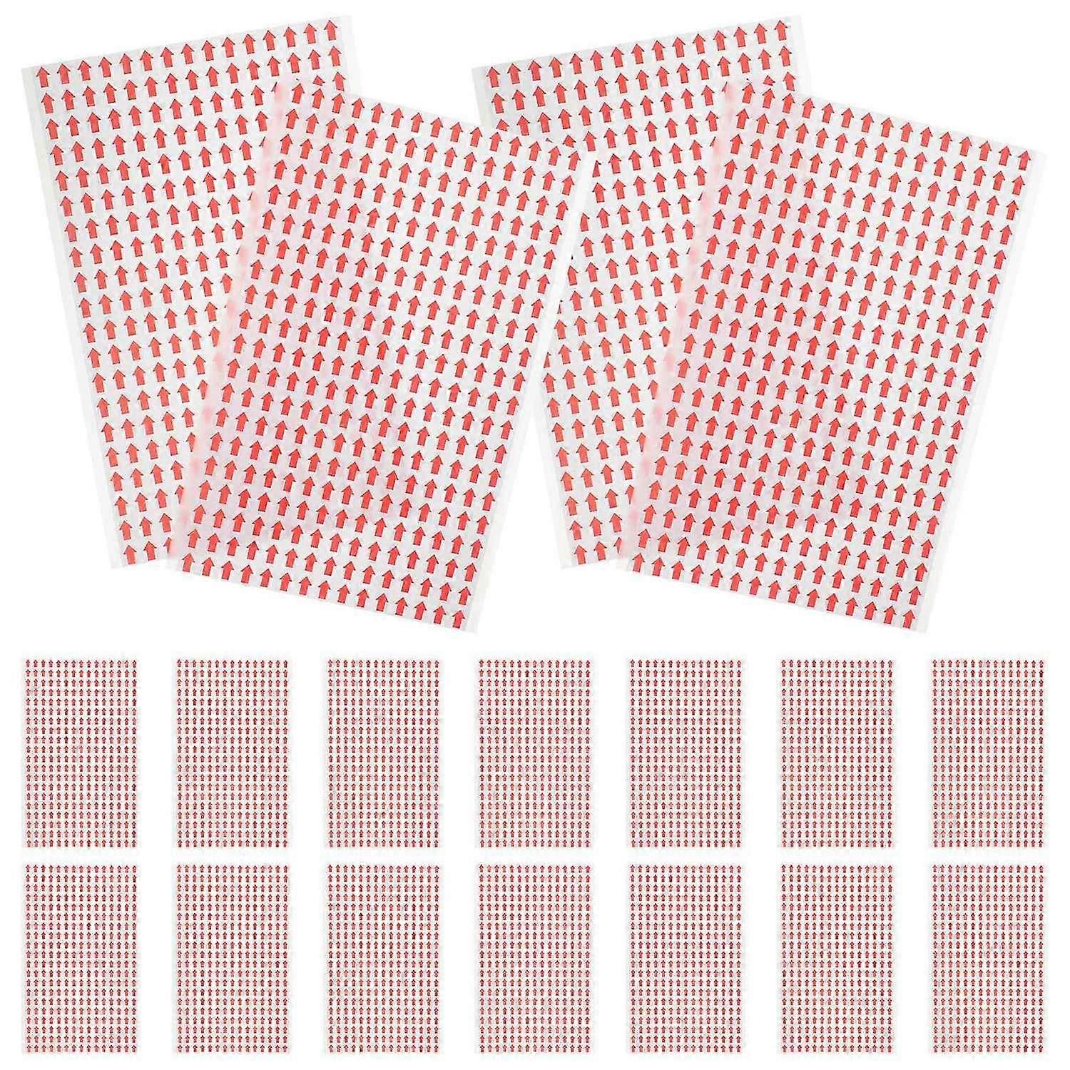 20 Sheets Arrow Stickers Directional Arrow Signs Direction Indication Arrow Sticker