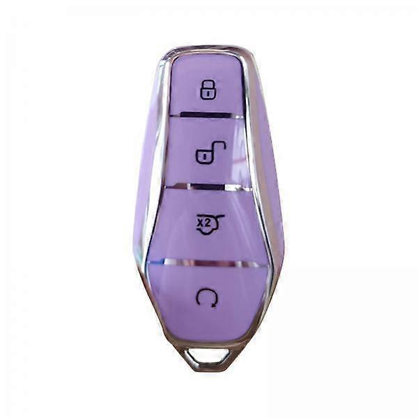 2xAutomobile Soft TPU Autoschlüsselabdeckung für Atto 3 Auto einfach zu installieren Zubehör