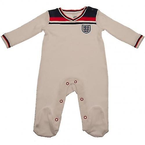 England FA Baby 82 Retro Sleepsuit
