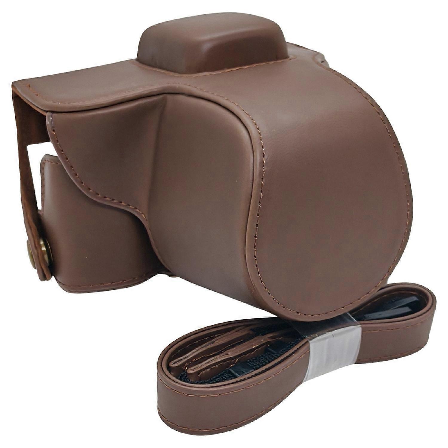 Camera Bag for Olympus PEN E-PL9 E-PL8 E-PL7 Mirrorless Camera Portable PU Leather Protective Case w