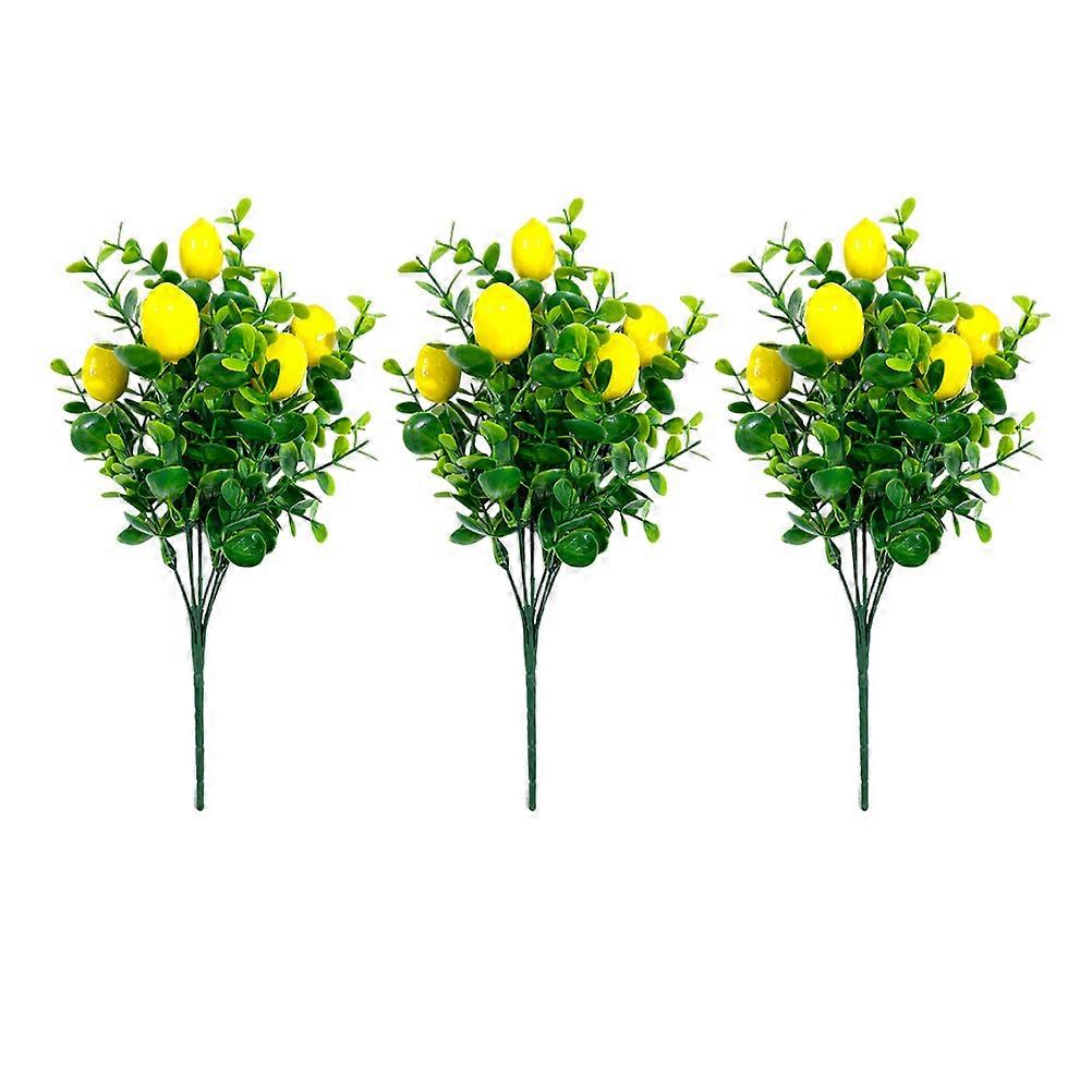 Simulated Lemon Decor, Functional Accents for Year-Round Beauty