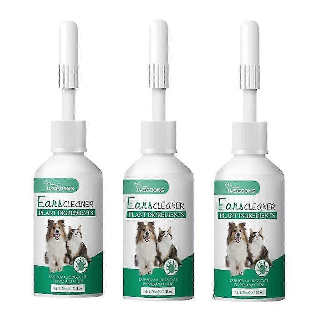 20ml Pet Ear Drop Removes Ear Mites Improves Hearing Easy To Use Effective Cat Dog Ear Cleaner Pet Supplies