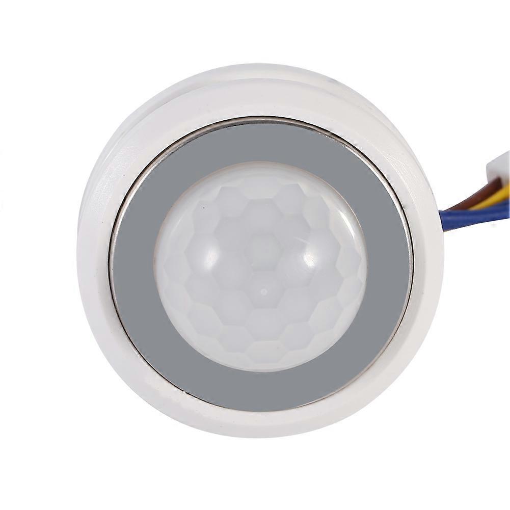 Automatic Infrared Motion Sensor LED Lamp Switch 4.5cm Wall Mount