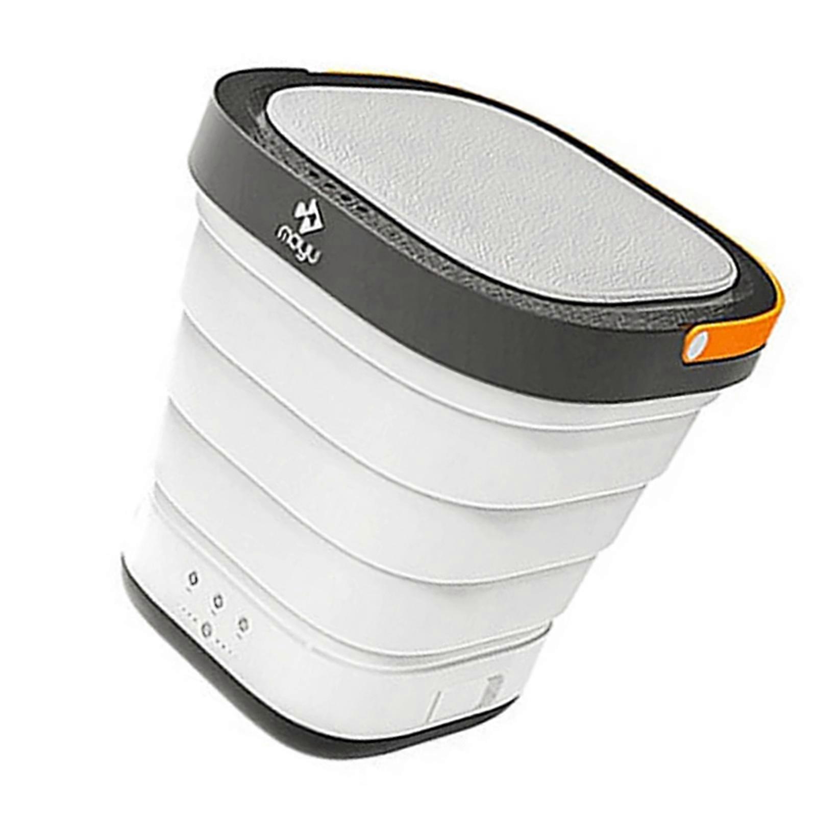 Moyu Wash Machine XPB08-F2 2 in 1 Portable Foldable Mini Washer Clothes Washing for Home Travel One Button Operation