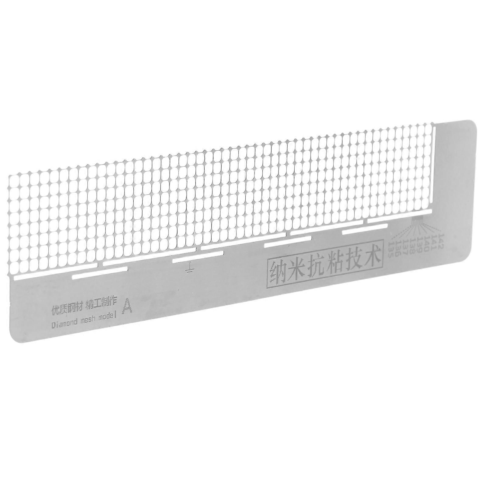 Drawing Ruler Tool Diy Drawing Tool For Art Projects Rectangular Diamond Picture Supplies Silver 1Pack