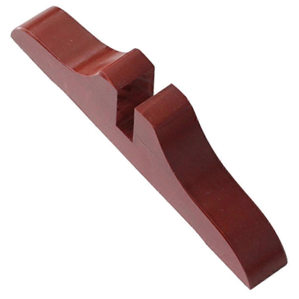 Household Divider Base Room Divider Stand Home Office Use Brown Wood 2Pack