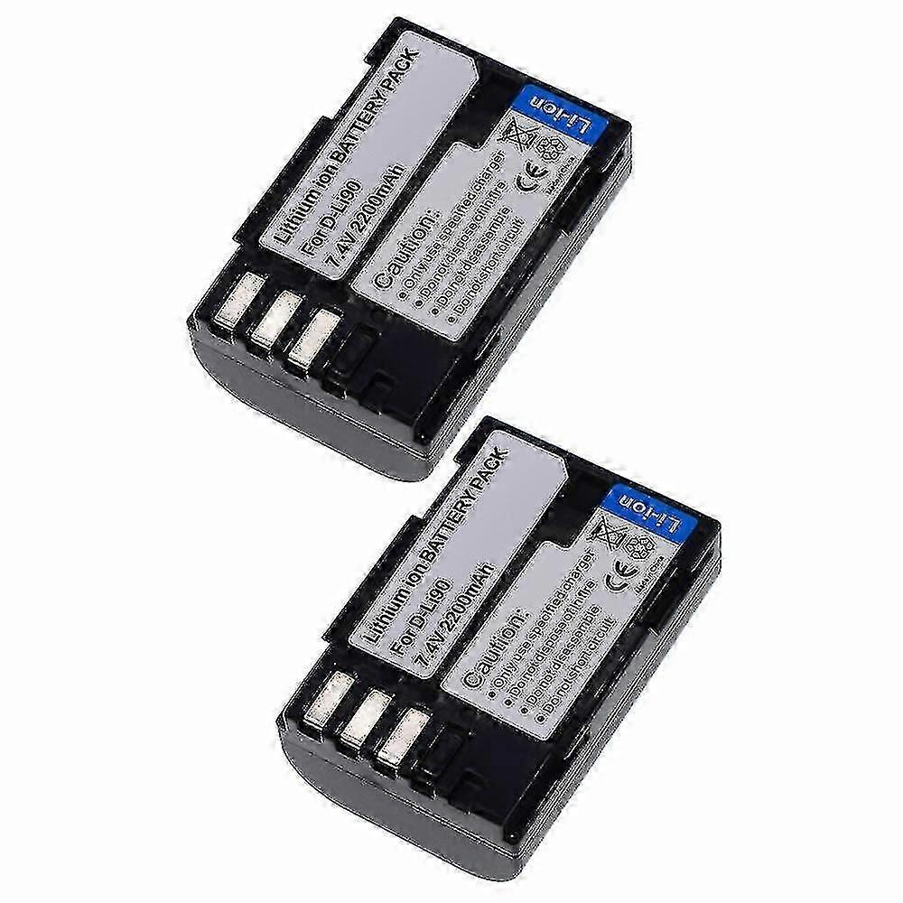 2x Battery Compatible Pentax K-3 K3 K-5 K5 Ii Iis K-7 K7 K645d K645z Camera