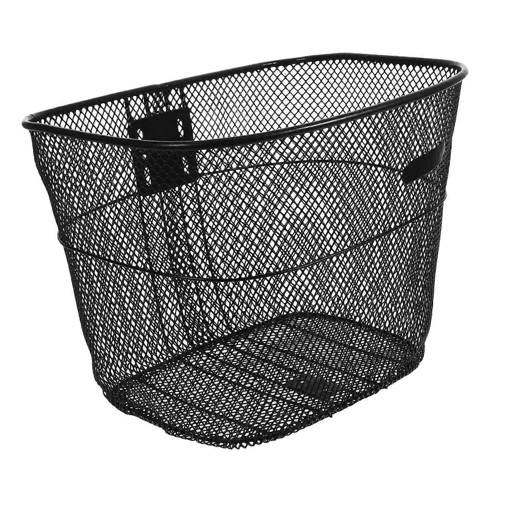 Bicycle Handlebar Basket Sturdy Metal Basket for Bicycles Easy to Install for Vegetables and Shopping and Accessory for Cyclists