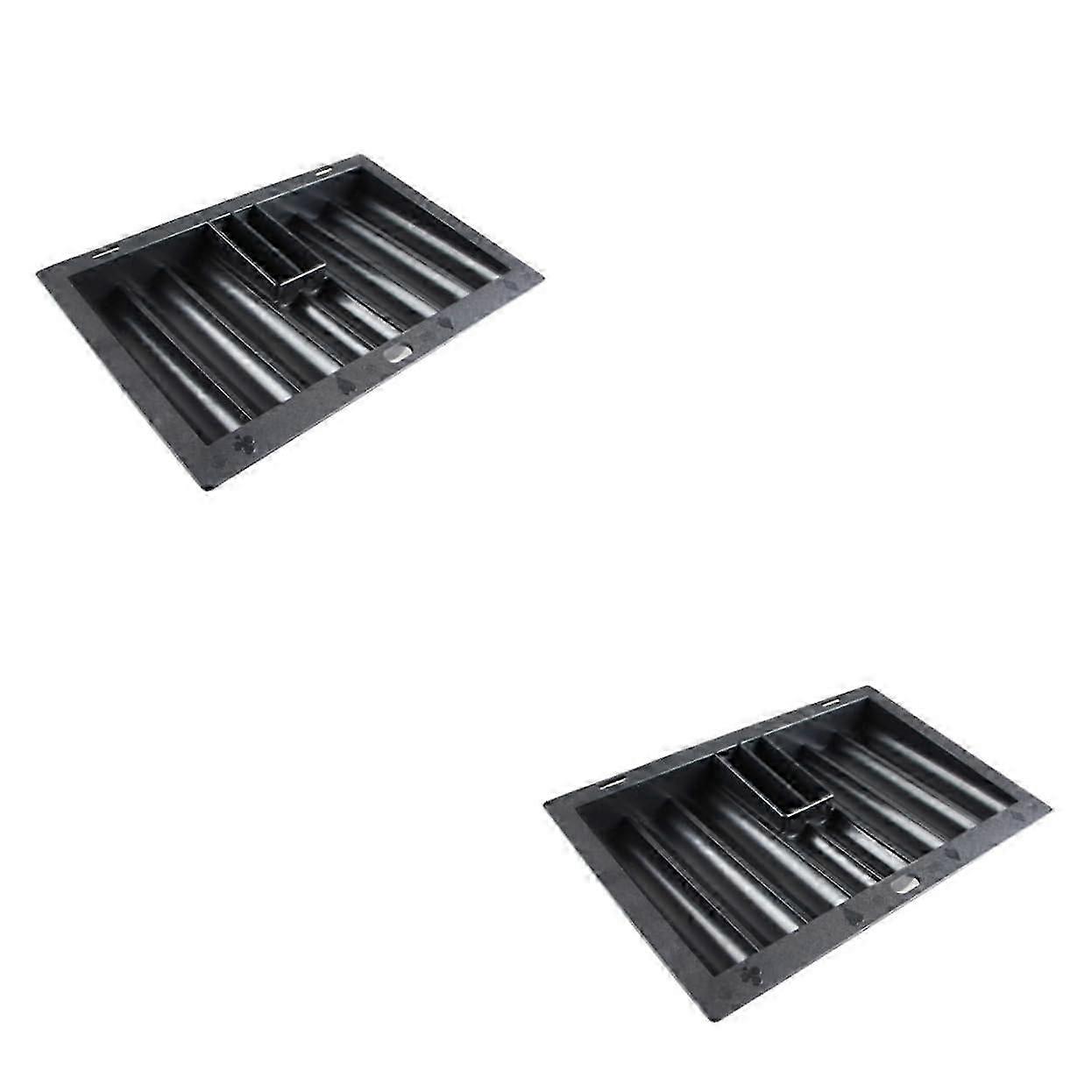 2Pcs Poker Table Accessories Poker Chip Tray For Table Storage Dividers Ref: 1695